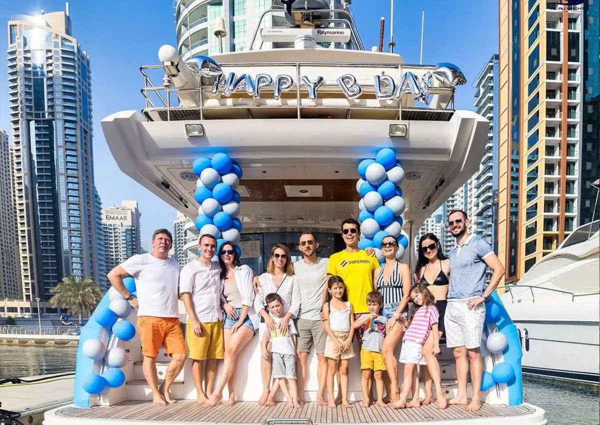 Dubai Yacht Hire Celebrations events
