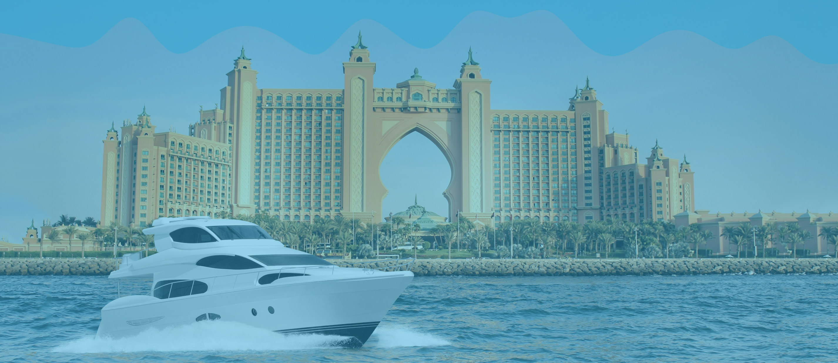 Dubai Yacht Hire banner image